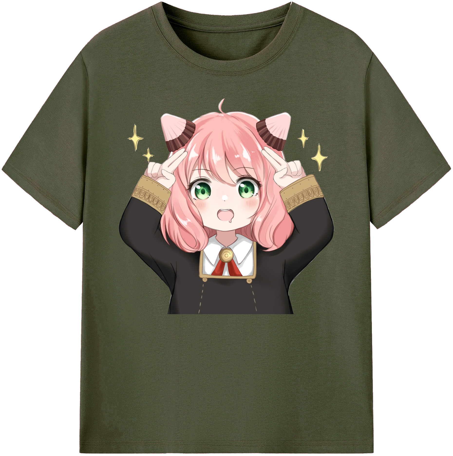 （画像用） SPY×FAMILY间谍家家酒 綿100％ メンズ半袖Tシャツ｜肌触りやわらか＆通気性